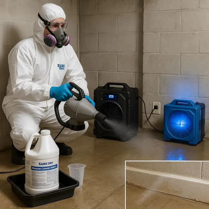 Sanitization and Odor Removal process in Morgantown, WV
