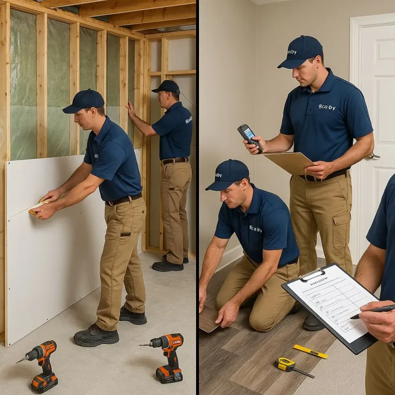 Repairs and Reconstruction process in Morgantown, WV